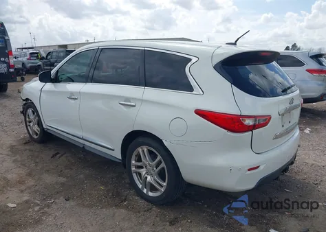 2013 Infiniti Jx35 z USA, uszkodzony, nr VIN 5N1AL0MN6DC314074